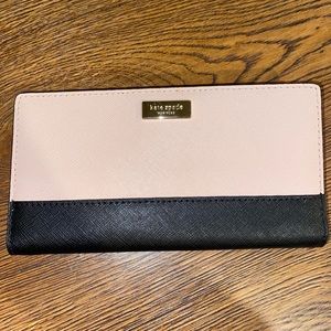 Kate Spade Wallet Pink/Black
